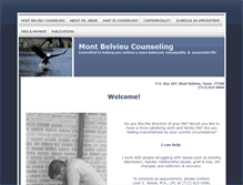 Tablet Screenshot of montbelvieucounseling.com
